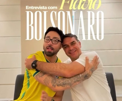 Flávio Bolsonaro diz a Rico Melquiades que manterá direitos LGBT e nega perseguição