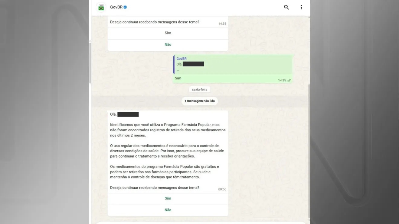 Governo Lula envia milhões de mensagens via WhatsApp divulgando programas