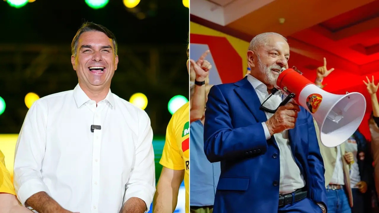 Pesquisa Meio/ideia: Flávio marca 51,1% dos votos válidos contra 48,9% de Lula