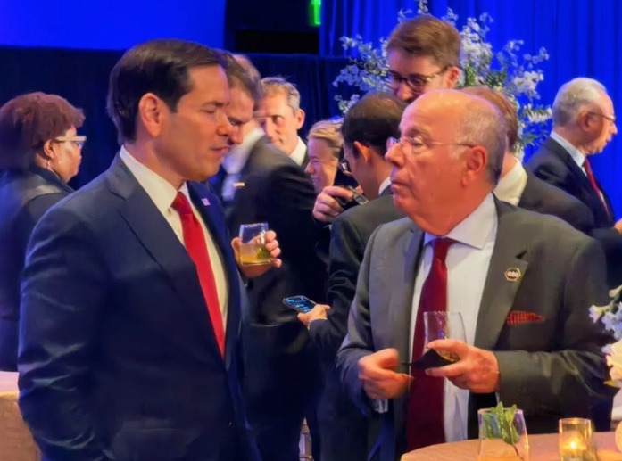 Mauro Vieira e Marco Rubio conversam durante cúpula do G20 e acertam reunião bilateral entre Brasil e EUA