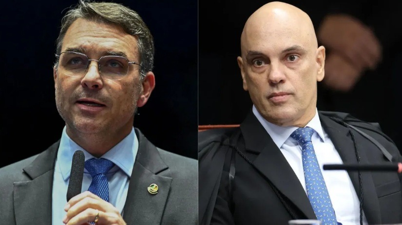 Defesa de Flávio questiona decisão sobre passaportes e pede a Fachin que Mendonça assuma caso relatado por Moraes