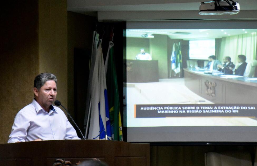 Túlio Lemos sugere Marco Regulatório para resolver impasse judicial com salinas