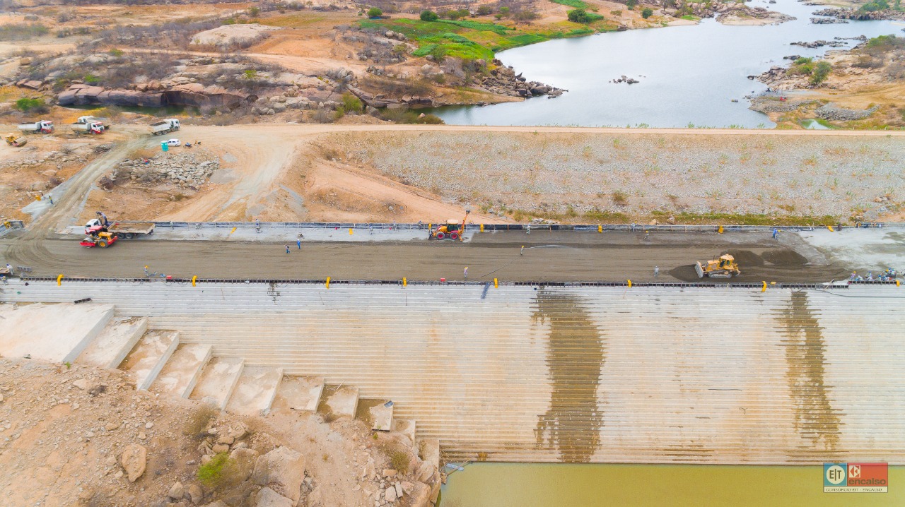 Dia Mundial da Água: Governo fará programação na obra da Barragem de Oiticica