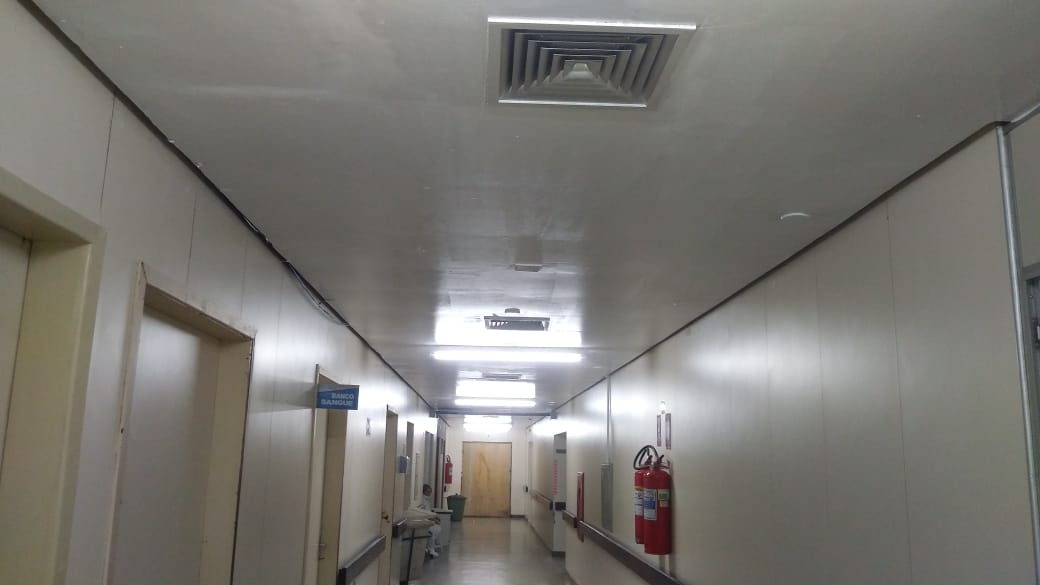 Cosern substitui 983 lâmpadas ineficientes por LED no Hospital Walfredo Gurgel