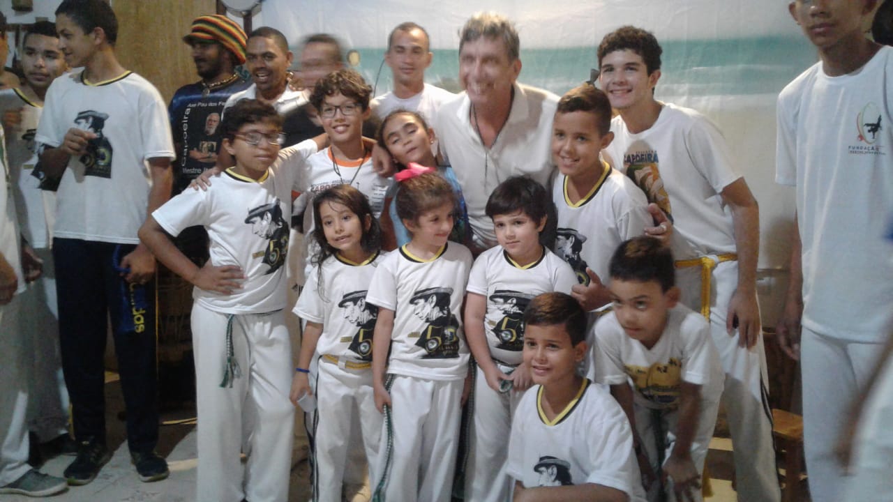 Mestre de Capoeira do RN recebe homenagem na Bahia