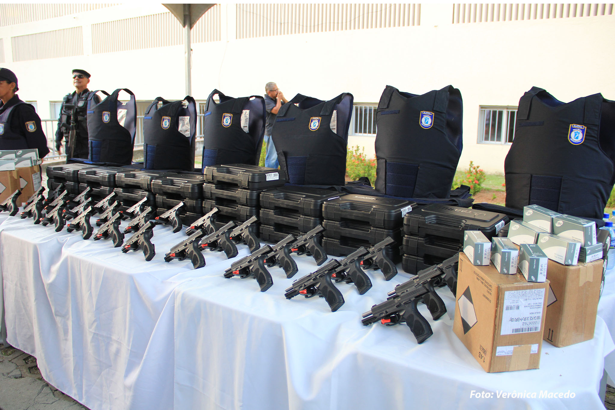 Prefeitura de Natal investe R$ 816 mil em munições, coletes, pistolas e viaturas
