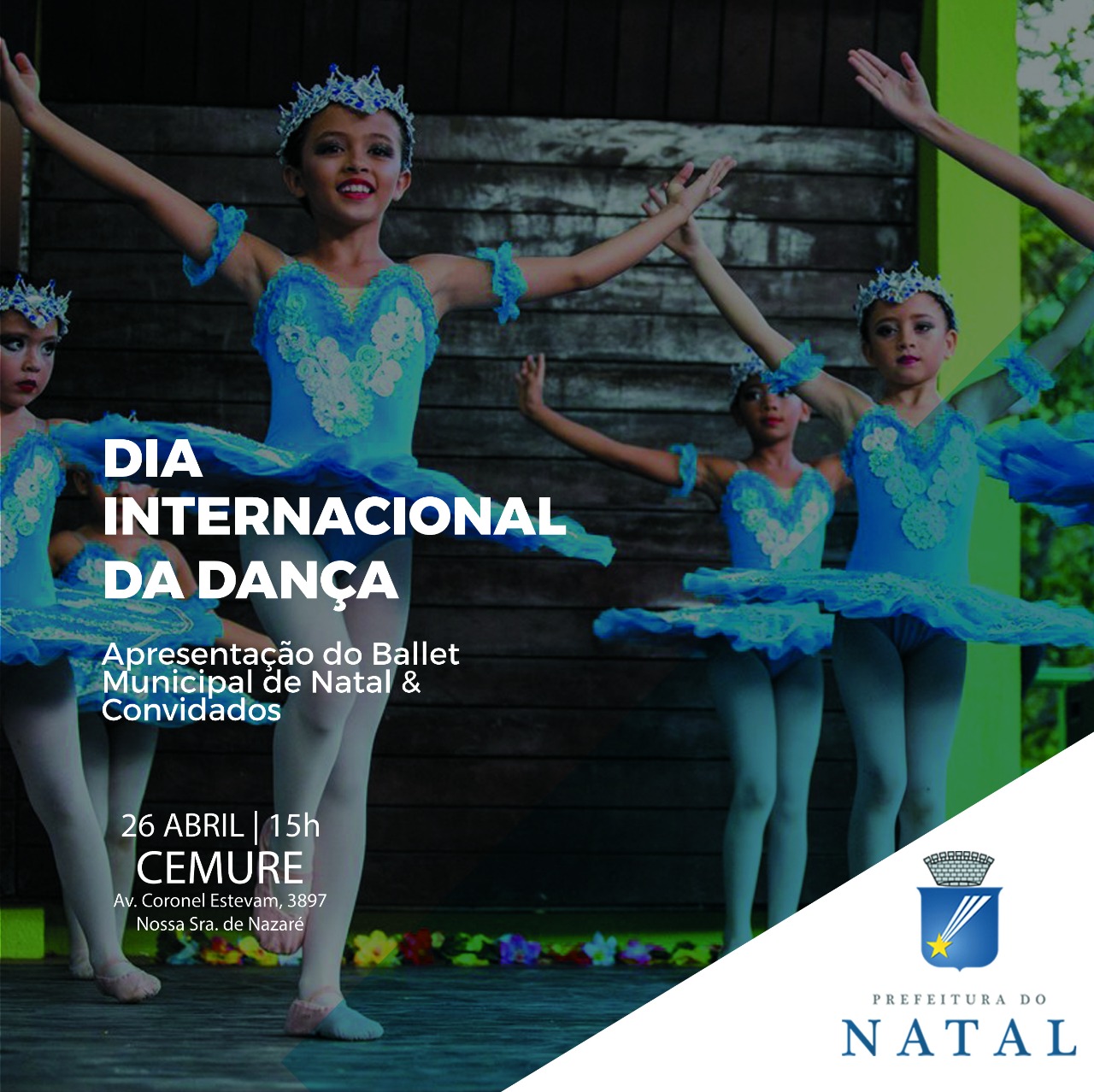 Ballet Municipal no Dia Internacional da Dança
