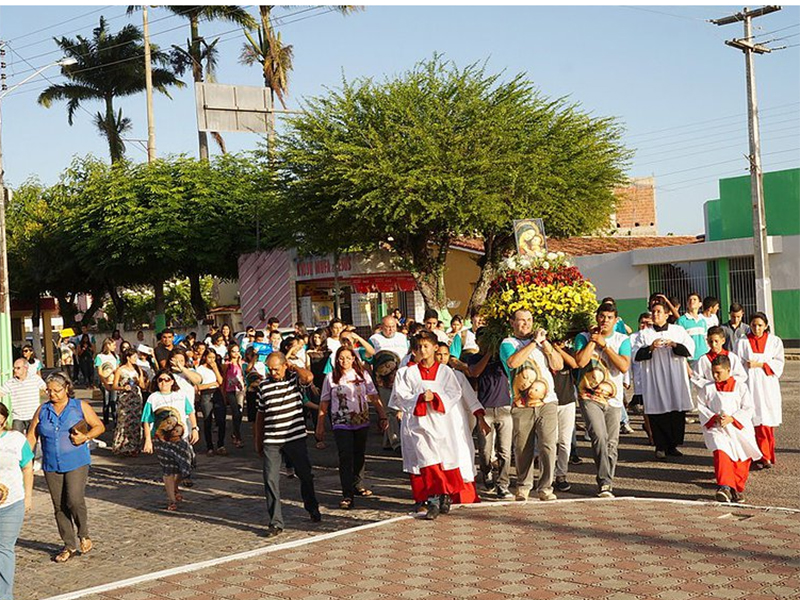 Festa de Nossa Senhora do Bom Conselho reúne fiéis neste domingo em Monte Alegre