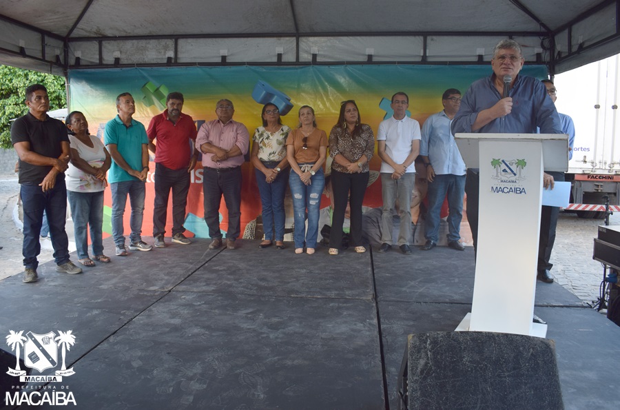 Novas obras de pavimentação são inauguradas em distrito de Macaíba