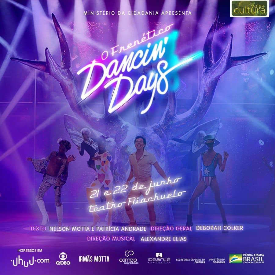 Musical "O Frenético Dancin' Days" terá última apresentação hoje no Riachuelo