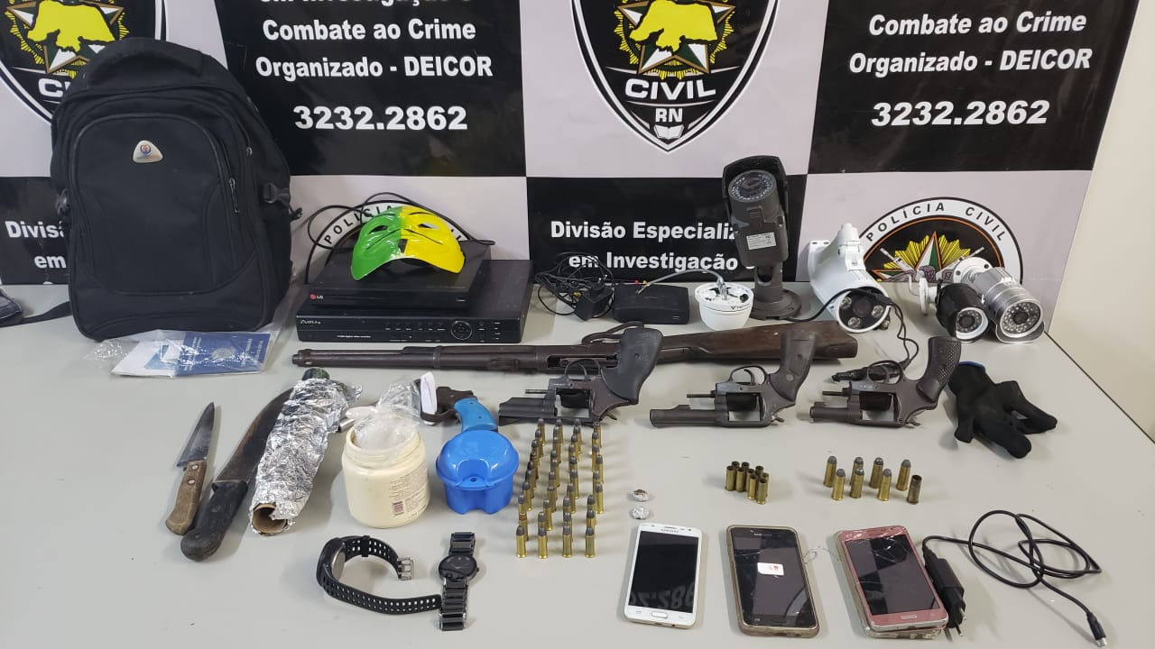 Polícia entra em confronto com facção que espalhava câmeras em Macaíba