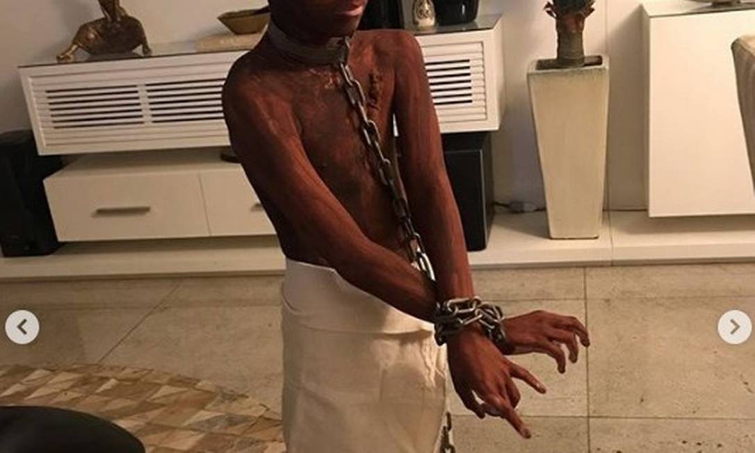 Caso de mãe que 'fantasiou' filho de escravo resulta em campanha contra racismo