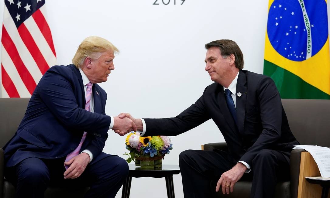 Trump diz que quer acordo de livre comércio com o Brasil