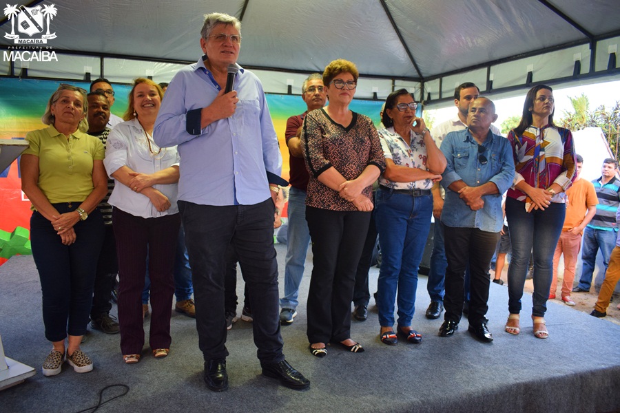 Prefeitura inaugura pavimentação em comunidades de Macaíba