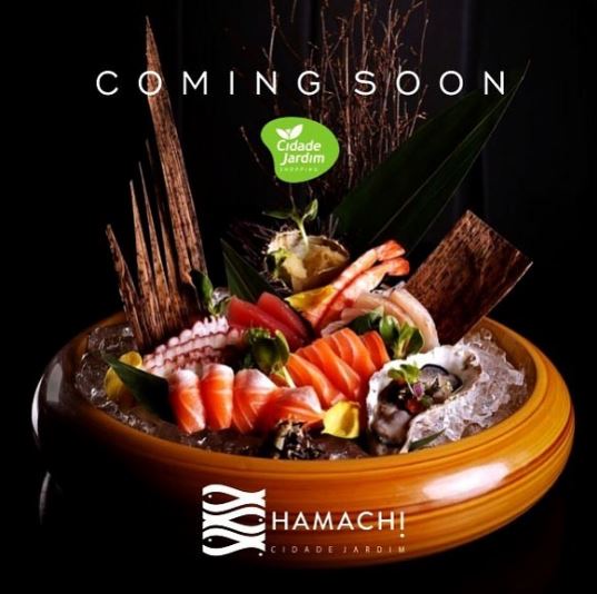 Restaurante Hamachi abre as portas no Shopping Cidade Jardim em setembro