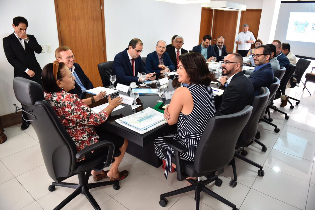 Fátima trata com empresários sobre implantação de 60 novos parques eólicos no RN