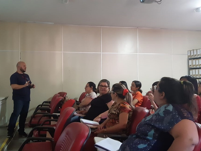 Lacen realiza capacitação de coleta de amostras para diagnóstico de sarampo