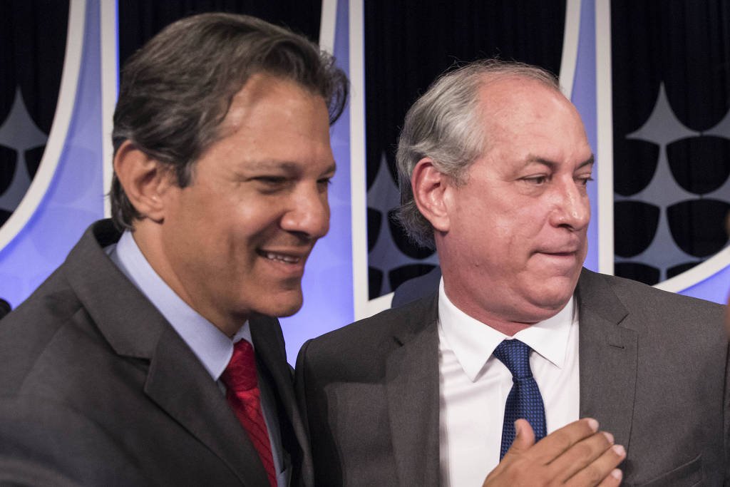 Haddad e Ciro Gomes se encontram no Ceará sob gritos de Lula Livre
