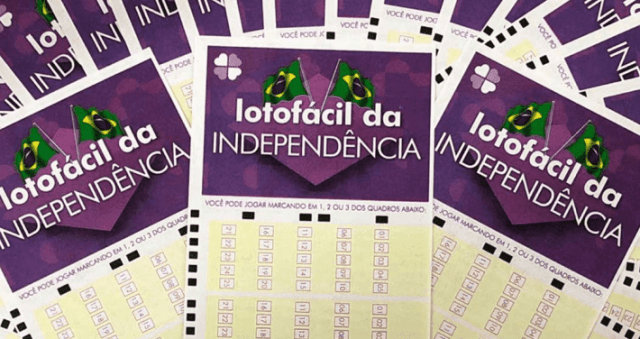 Lotofácil da Independência tem 33 apostas ganhadoras