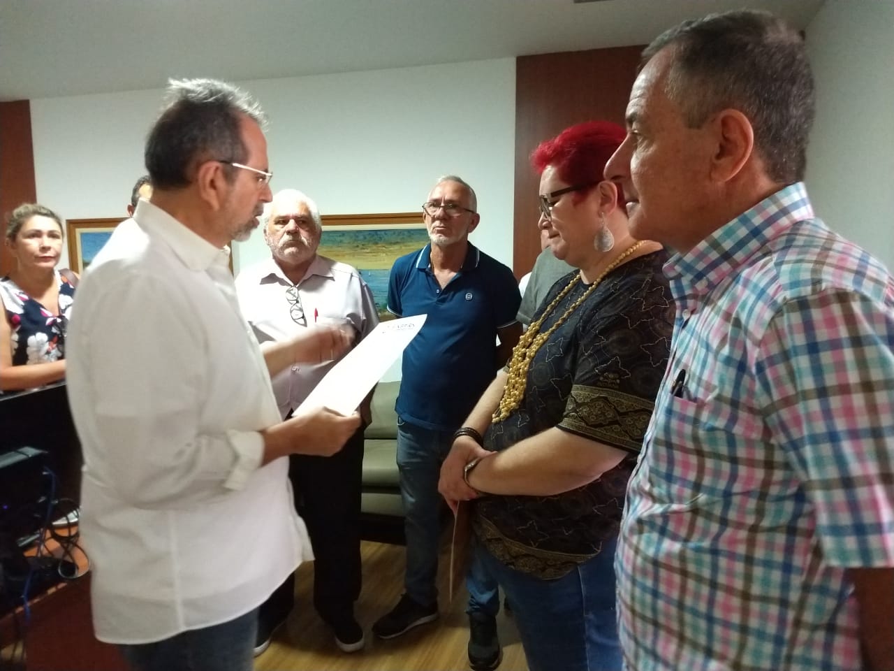 Ex-servidores do Bandern pedem audiência com Fátima e farão bolo na Governadoria