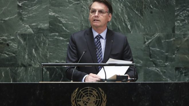 O discurso de Bolsonaro na ONU