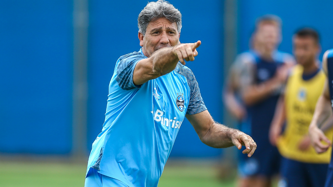 Espero “uma belíssima partida de futebol”, diz Renato Gaúcho sobre Grêmio e Fla