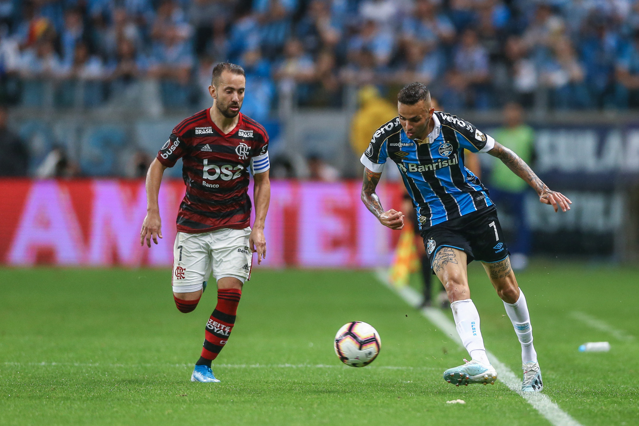 Grêmio e Flamengo ficam no 1 a 1 e decisão será no Maracanã