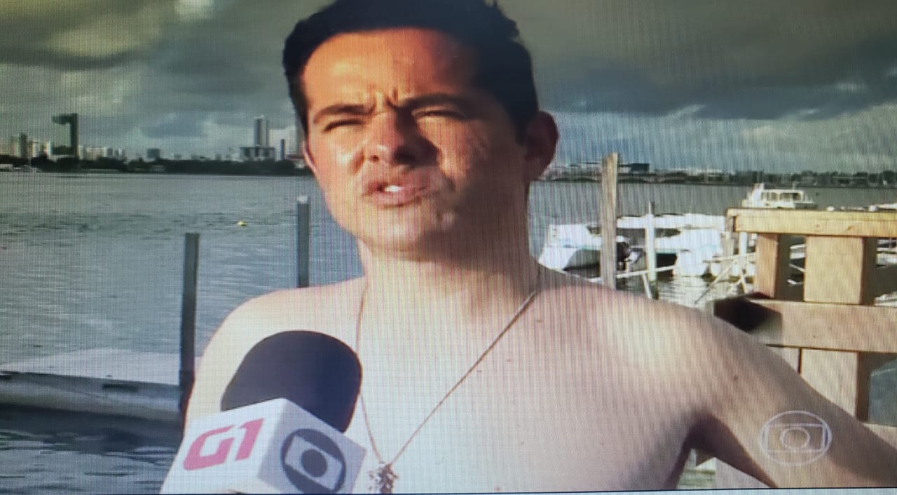 Médico potiguar é resgatado após passar 13 horas à deriva próximo a Recife