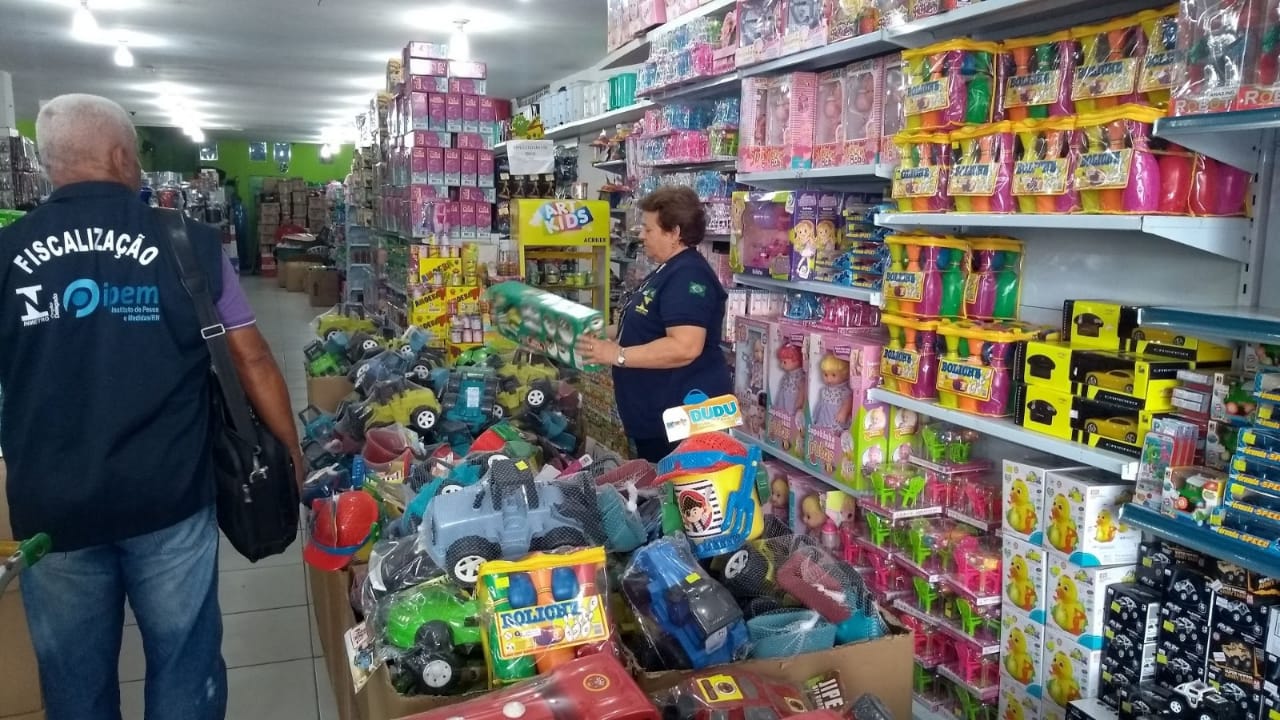 IPEM/RN fiscaliza brinquedos e dá dicas de como comprar itens seguros e adequado