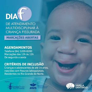 Varela Santiago terá Dia de Atendimento a crianças com fissura labiopalatal