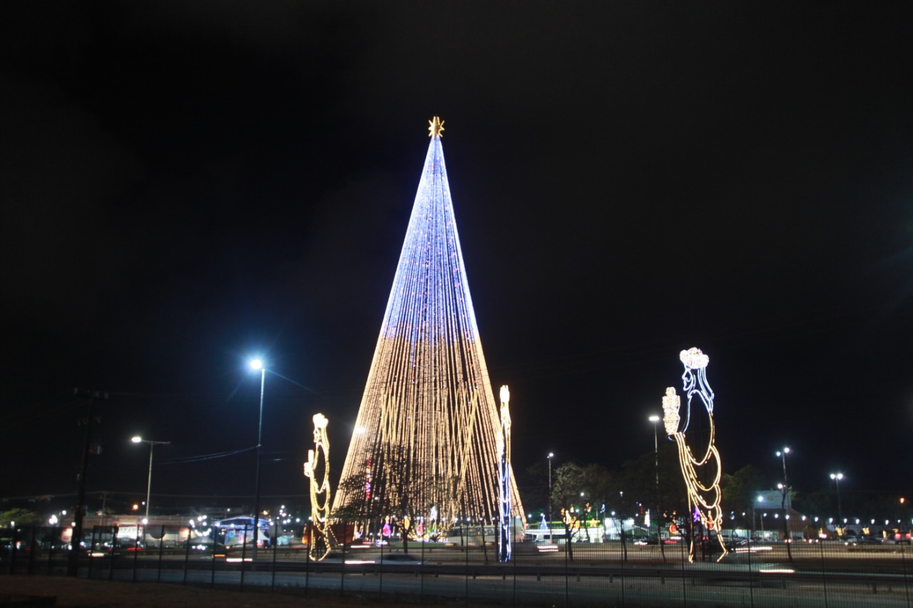 Natal em Natal: Árvore de Mirassol será acesa nesta quarta-feira