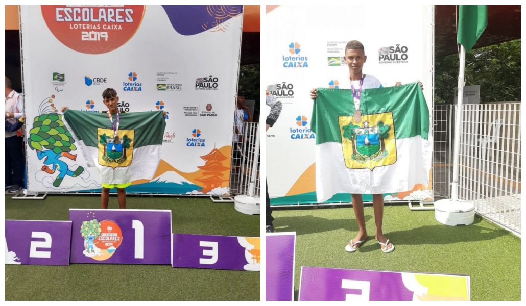 Atletas de Macaíba conquistam medalhas na Paralimpíada Escolar 2019