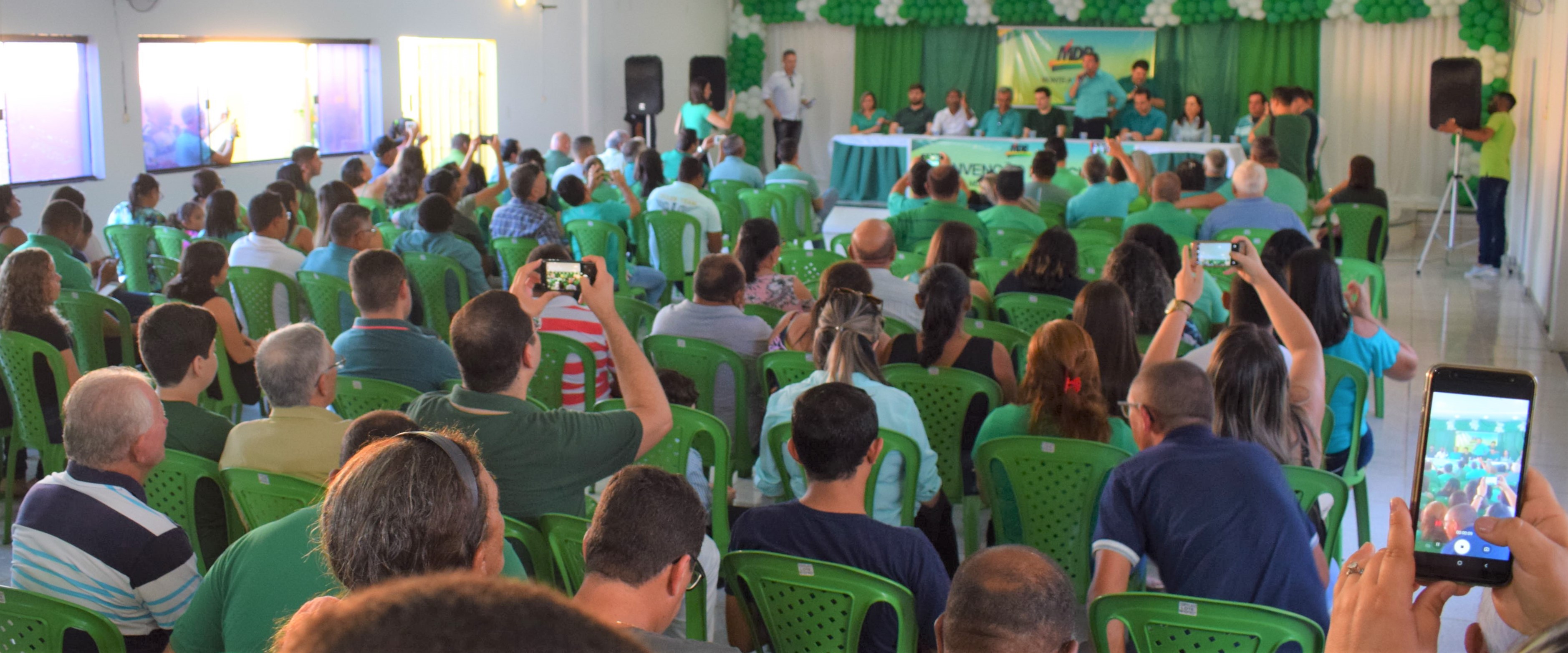 MDB-RN realiza convenções em Monte Alegre e Santo Antônio