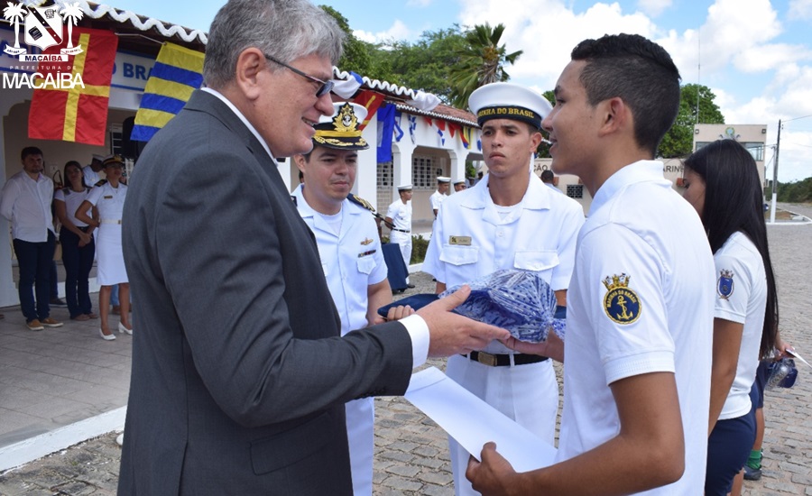 Na Marinha, prefeito prestigia formatura do PROFESP; Macaíba tem 135 alunos