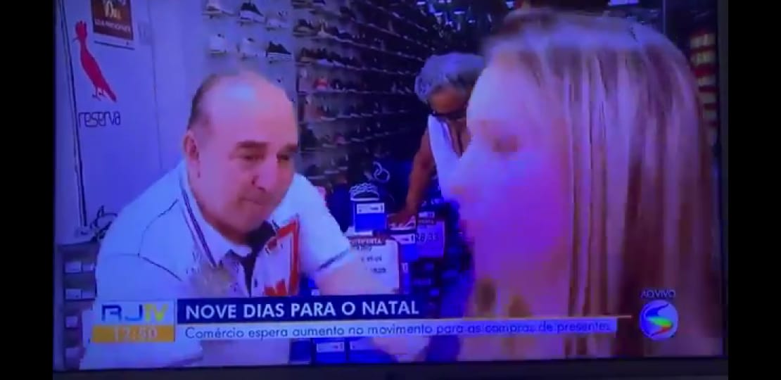 (VÍDEO) Repórter desmaia durante link ao vivo em afiliada da Globo; assista