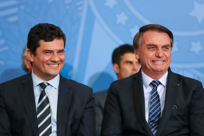 Bolsonaro confirma plano de ‘chapa imbatível’ com Sergio Moro