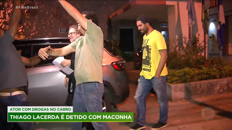 Galã da Globo é detido após ser encontrado com maconha