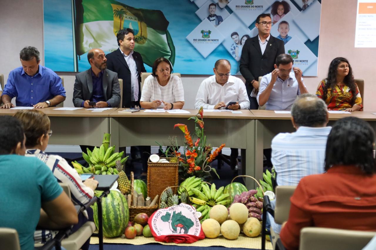 Governo do RN comprará R$ 7 milhões da agricultura familiar dominada pelo MST