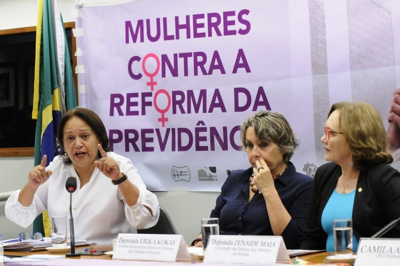 Fátima: Sou obrigada a fazer reforma da previdência e tentamos amenizar projeto