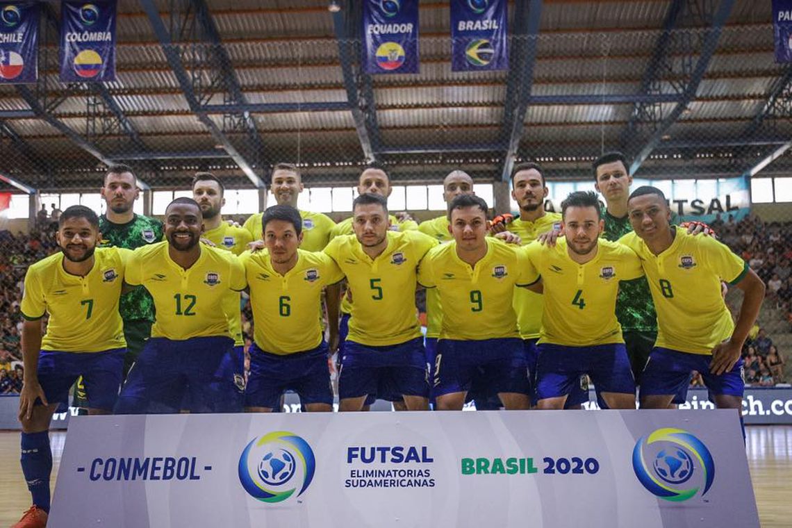 Brasil se classifica para Copa do Mundo de futsal