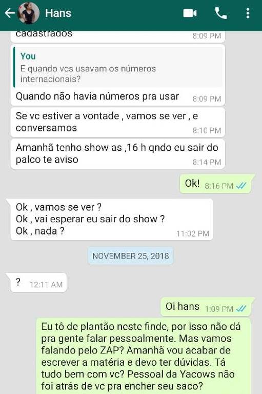 Repórter propôs sexo por informações, insinua depoente; Folha prova ser mentira