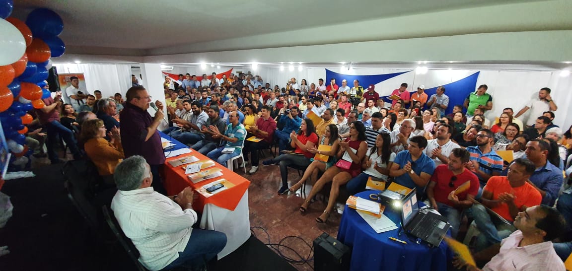 PROS-RN reúne mais de 200 filiados em Natal para planejar eleições 2020