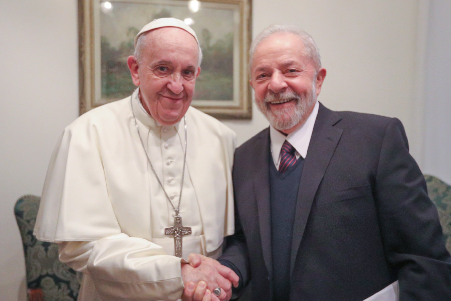 Deputado do RN critica Papa por receber Lula: Próximo será Beira-Mar ou Marcola?