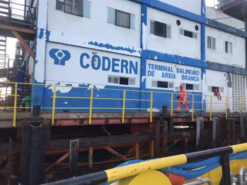 Operação encontra riscos à segurança de trabalhadores da Codern em Areia Branca