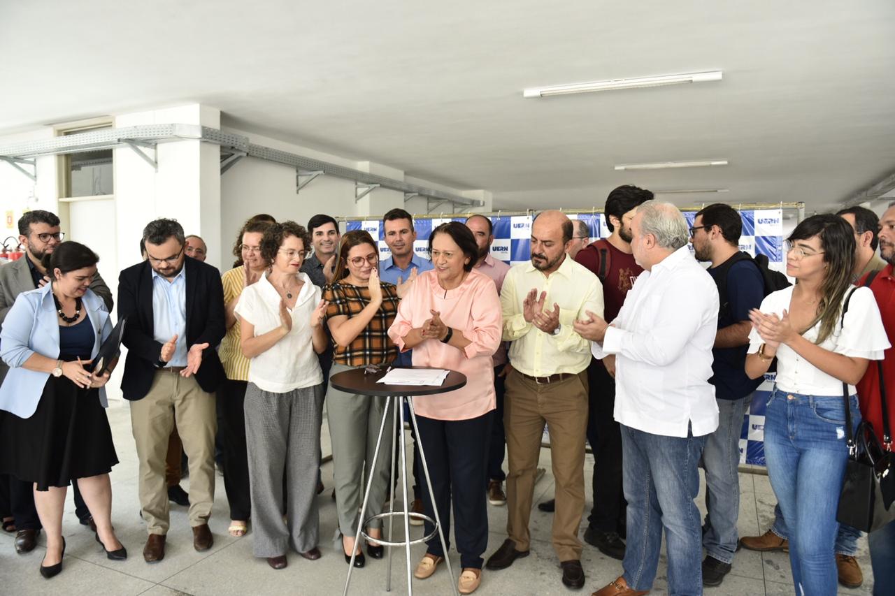 Governo Fátima investirá R$ 680 mil para concluir obras da UERN em Natal