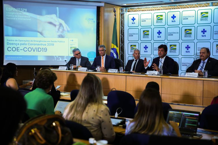 Brasil tem 182 casos suspeitos do novo coronavírus