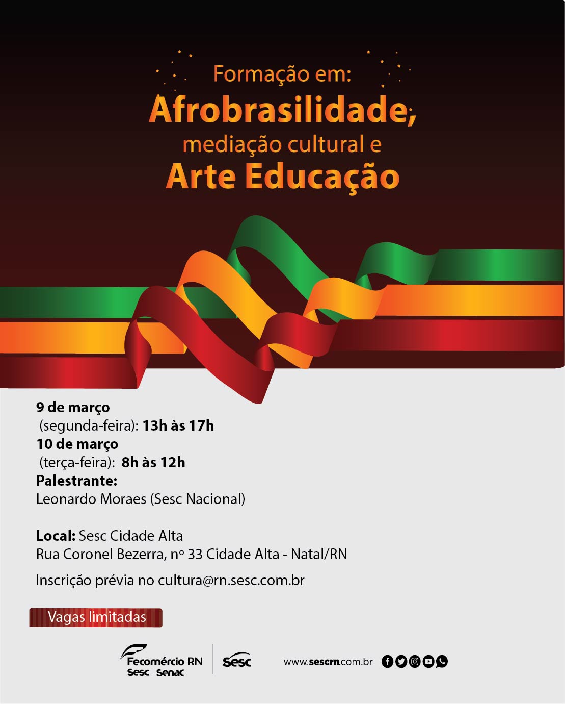 Sesc promove evento de Arte Educação sobre questões étnico-raciais