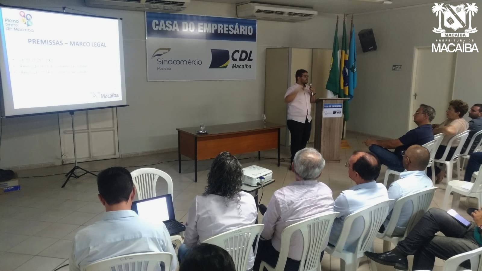 Atualização do Plano Diretor é debatida na Casa do Empresário de Macaíba