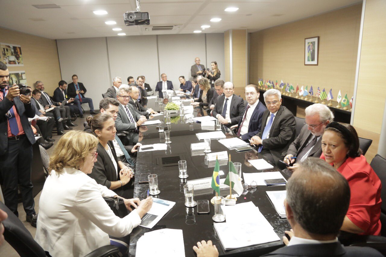 Fátima Bezerra: 'Audiência com Rogério Marinho foi muito positiva para o RN'