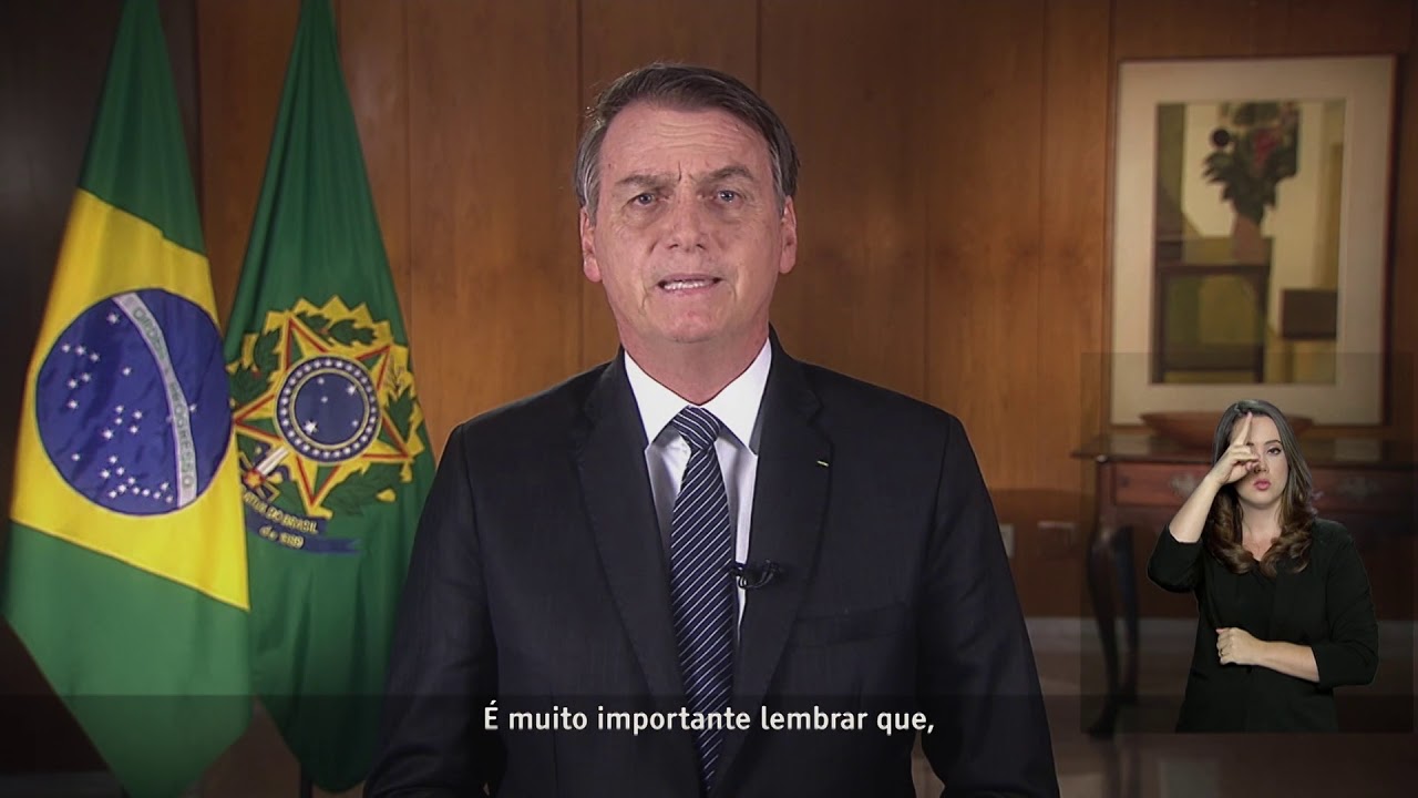 Coronavírus: Bolsonaro pede que população repense ida a manifestações de domingo